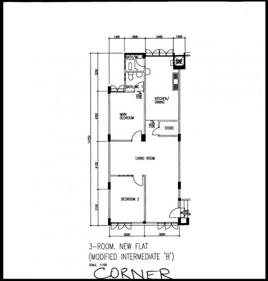 Blk 108 Hougang Avenue 1 (Hougang), HDB 3 Rooms #125248272